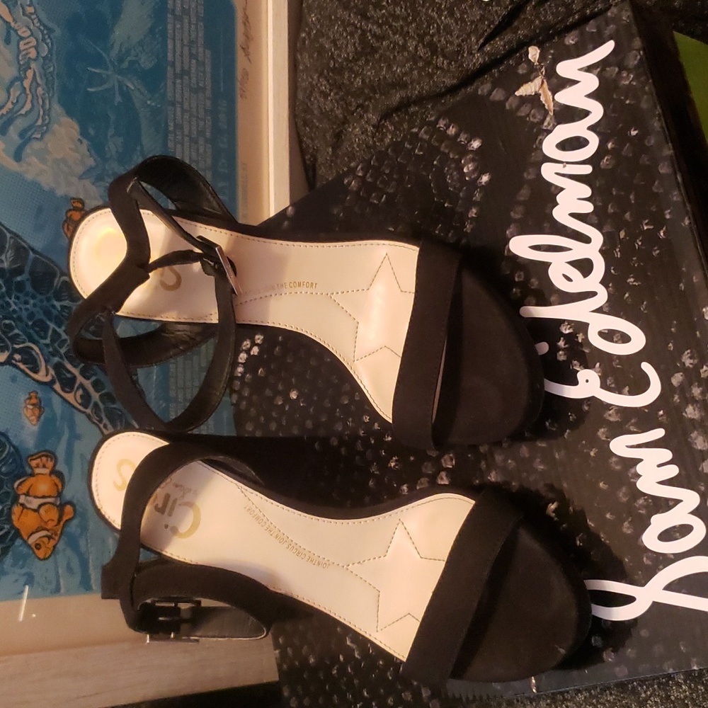 All black Circus by Sam Edelman heels